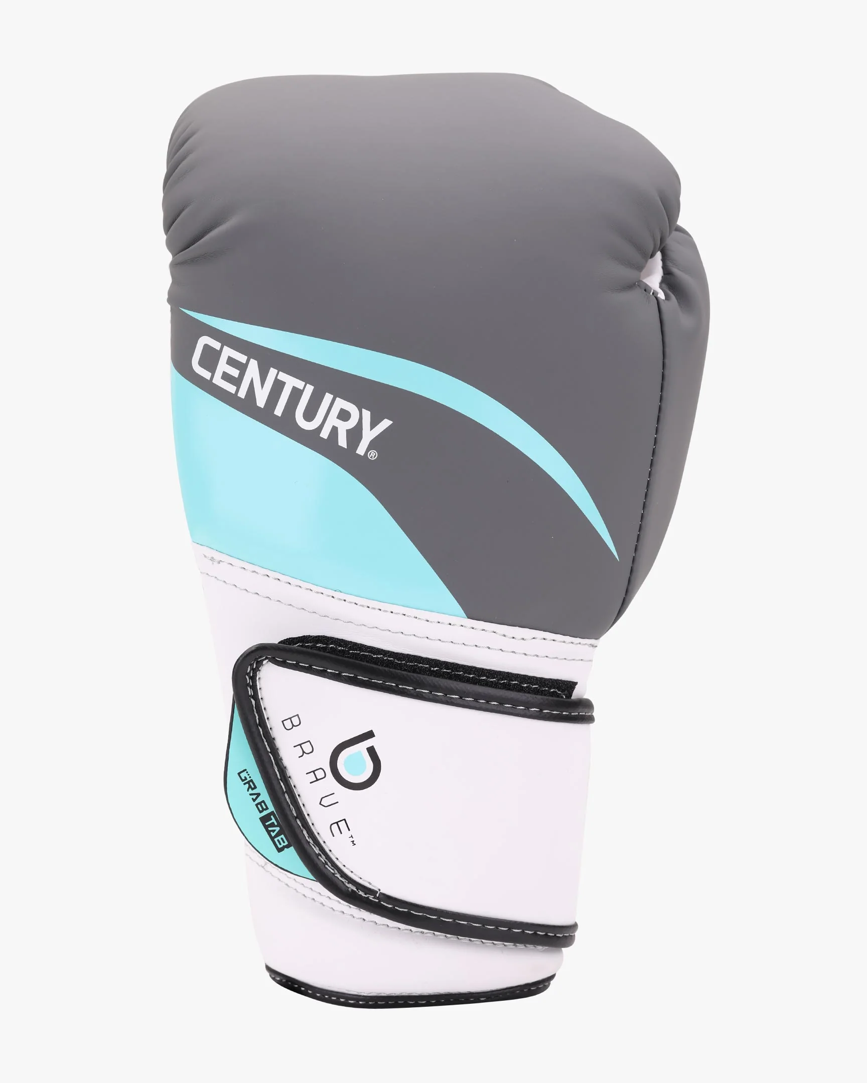 Brave Women's Boxing Gloves - White/Teal - Image 5